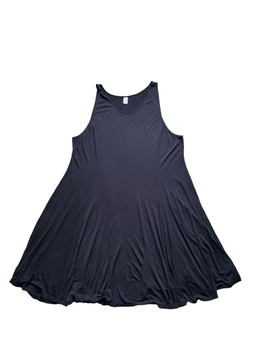Old Navy Black Dress Fit & Flare Size XXL Speed Tank Fit Sleeveless 2012